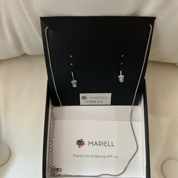 Mariel Silver Cubic Zirconia Jewelry Set - Picture 2 of 4